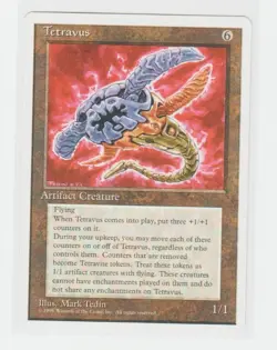 Magic the Gathering ~ MTG ~ 1x Tetravus ~ LP ~ 4th Edition - Image 1