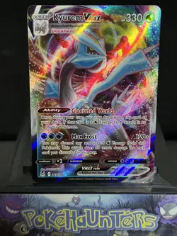 Pokemon Card Kyurem VMAX 049/196 Lost Origin Full Art Near Mint - Image 1