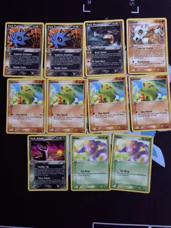 Dark Pokemon Lot - 11 English Cards - Team Rocket Returns - 2004 Vintage - Image 1