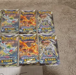 Pokemon Brilliant Stars Booster Packs x8 - New & Sealed ✅ - Image 3