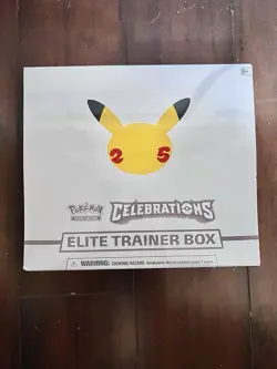 Pokemon TCG: 25th Anniversary Celebrations Elite Trainer Box (2021) 820650809439 - Image 1