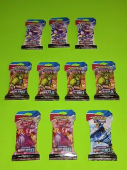 Pokemon Sword And Shield Battle Styles Booster Packs Lot Of 10 Please Read - Image 1