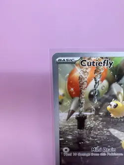 Cutiefly - 172/162 SV05: Temporal Forces Holo Illustration Rare Pokemon TCG NM/M - Image 2