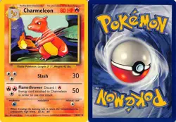 Charmeleon 24/102 Uncommon Base Set Pokemon LP - Image 3