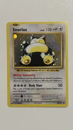 Pokemon TCG Snorlax Holo XY179 Basic 130HP Body Slam - Image 1