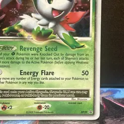Pokemon TCG Shaymin LV.X DP39 Black Star Promo MP. - Image 5
