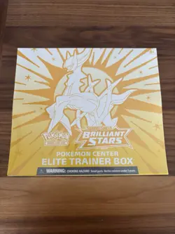 Pokemon TCG Sword & Shield Brilliant Stars Pokemon Center Elite Trainer Box - Image 1