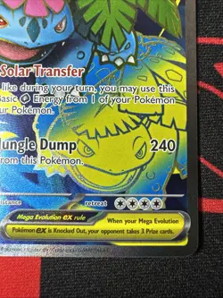 Pokemon Mega Venusaur ex 155/132 Mega Evolution Full Art 2025 Near Mint - Image 5