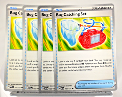 Pokemon TCG Prismatic Evolutions Bug Catching Set 101/131 Uncommon Regular x4 - Image 1