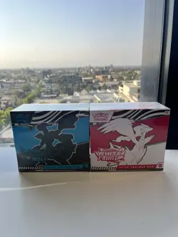 Pokemon TCG White Flare & Black Bolt Elite Trainer Box ETB Set - Sealed - Image 1