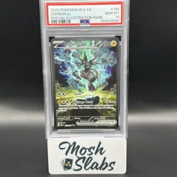 Zekrom ex 166/086 SIR Pokemon Black Bolt - PSA 10 Gem Mint - Image 1