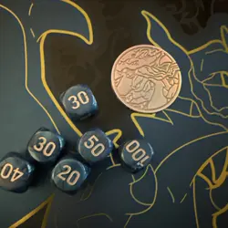 2025 Pokemon Mega Charizard X Ex UPC Silver Metal Coin - Image 4