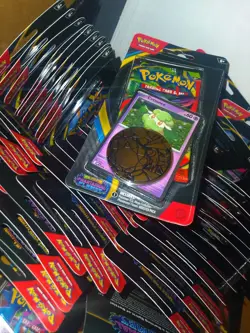 Phantasmal Flames Single Pack Blister Whimsicott & Cottonee Pokemon Lot Of 56 - Image 1