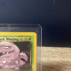 Pokemon Dark Weezing 31/82 Team Rocket Rare Non Holo - Image 4