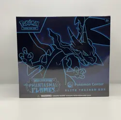 Phantasmal Flames Pokemon Center Exclusive ETB - SEALED! Elite Trainer Box - Image 1