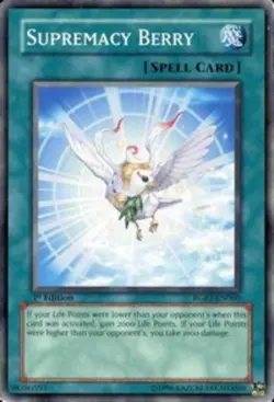 Supremacy Berry - RGBT-EN060 - Common - 1st Edition NM Yugioh Raging Battle - RG - Image 1