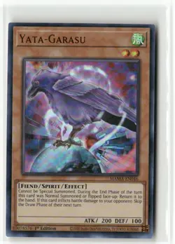 Yugioh Yata-Garasu MAMA-EN046 Ultra Rare 1st Ed NM - Image 1