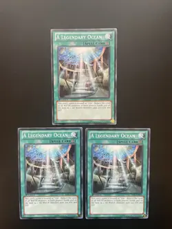Yugioh A Legendary Ocean SDRE-EN024 1st Edition Common MP/HP X3 - Image 1