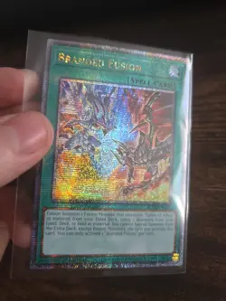 Yu-Gi-Oh! Branded Fusion BLTR-EN111 Quarter Century Secret Rare - Image 2
