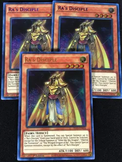 Yugioh Ra's Disciple DLCS-EN026 1st ULTRA x3 (NM) - Image 1