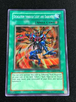 YUGIOH DEDICATION THROUGH LIGHT AND DARKNESS DR2-EN096 SUPER - Image 1