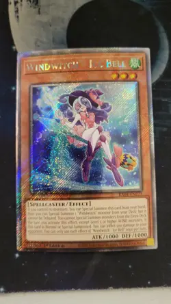 Windwitch - Ice Bell 1st Edition Platinum Secret Rare RA04-EN273 Yu-Gi-Oh - Image 1