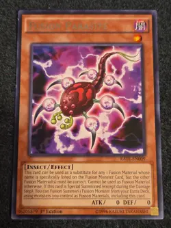 Yu-Gi-Oh TCG Fusion Parasite RATE-EN009 1st Edition Regular Rare Card VLP - Image 1