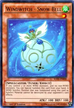 Windwitch - Snow BellUltra Rare - Unlimited - RATE-EN008 - Raging Tempest - NM - Image 1