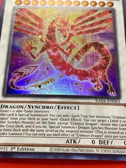 Crimson Dragon + Synchro Rumble + Cosmic Blazar Dragon & More! | YuGiOh! - Image 2