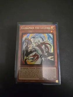 Kaibaman the Legend DUAD-EN021 Secret Rare 1st Edition LP Yugioh - Image 1