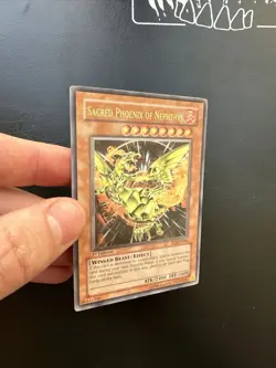 FET EN005 Sacred Phoenix of Nephthys 1st Edition Ultimate Rare Yugioh Near Mint - Image 2