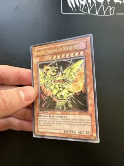 FET EN005 Sacred Phoenix of Nephthys 1st Edition Ultimate Rare Yugioh Near Mint - Image 3