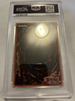 Yu-Gi-Oh! Toon World 1st Edition Super Rare PSA 9 MINT MRL-EN076 - Image 2