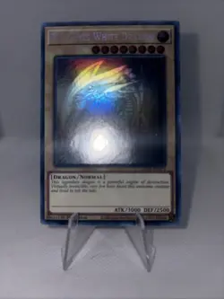 Yu-Gi-Oh! TCG Blue-Eyes White Dragon 1st Edition Ghost Rare Card GFP2-EN175 - Image 2