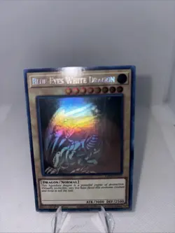 Yu-Gi-Oh! TCG Blue-Eyes White Dragon 1st Edition Ghost Rare Card GFP2-EN175 - Image 3