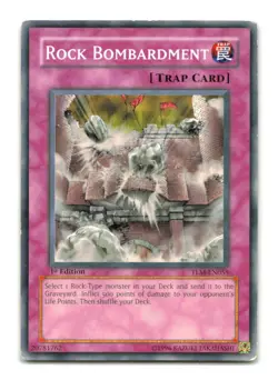 Rock Bombardment - TLM-EN055 1st Edition - YuGiOh-MP - Image 1