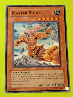 Yu-Gi-Oh Master Monk Super Rare TLM-EN020 Nm - Image 1