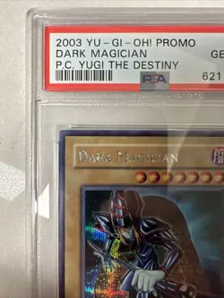 Yugioh - Dark Magician PCY-004 Secret Rare PSA 10 GEM MINT - Image 2