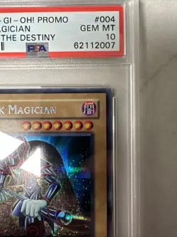 Yugioh - Dark Magician PCY-004 Secret Rare PSA 10 GEM MINT - Image 3