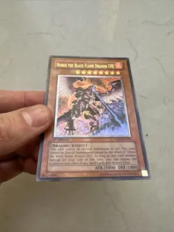 Yu-Gi-Oh! Horus The Black Flame Dragon LV8 1st Edition SOD-EN008 Ultimate Rare - Image 2