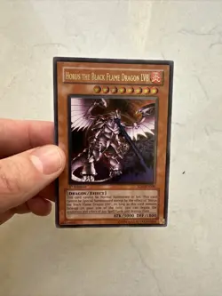 Yu-Gi-Oh! Horus The Black Flame Dragon LV8 1st Edition SOD-EN008 Ultimate Rare - Image 3