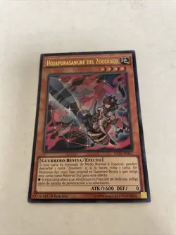 ZOODIAC THOROUGHBLADE ULTRA RARE RATE-SP017 NEAR MINT YUGIOH - Image 1