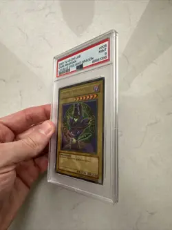 Yugioh! PSA 9 2002 Dark Magician LOB-005 Ultra Rare Unlimited OG - Image 4