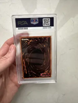 Yugioh! PSA 9 2002 Dark Magician LOB-005 Ultra Rare Unlimited OG - Image 5