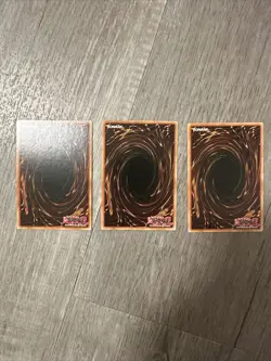 Yugioh Sacred Beasts set- Uria, Raviel, Hamon - Mp21-prismatic 1st Edition NM - Image 2