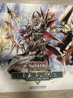 YUGIOH! Official Order of the Spellcasters Exclusive Win-A-Mat Playmat - Image 3