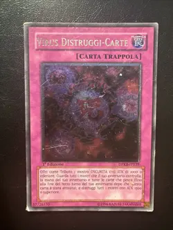 Yugioh Crush Card Virus DPKB 1st Edition Ultimate Rare MP Italian - Image 1
