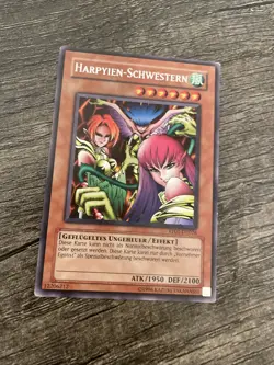 Harpie Lady Sisters - Retro Pack 1 - GERMAN - RP01-EN026 RP01-DE026 Yugioh Rare - Image 1