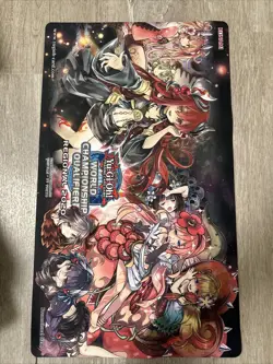 Yugioh Official 2020 WCQ Regional Playmat Traptrix New Eternity Code - Image 1