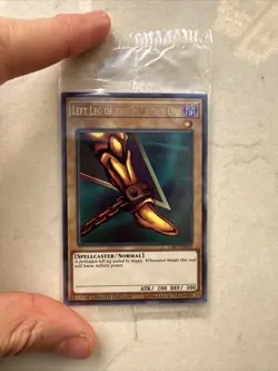 Yugioh SEALED Left Leg of the Forbidden One LART-EN003 Ultra Rare Limited Ed!! - Image 1